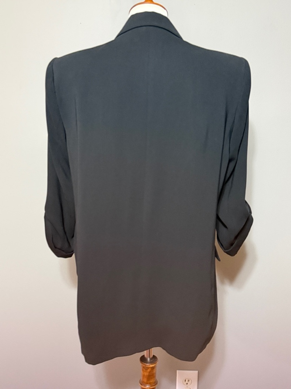 NWOT Zara Classic Black Women's Blazer Jacket - XL - Picture 3 of 8